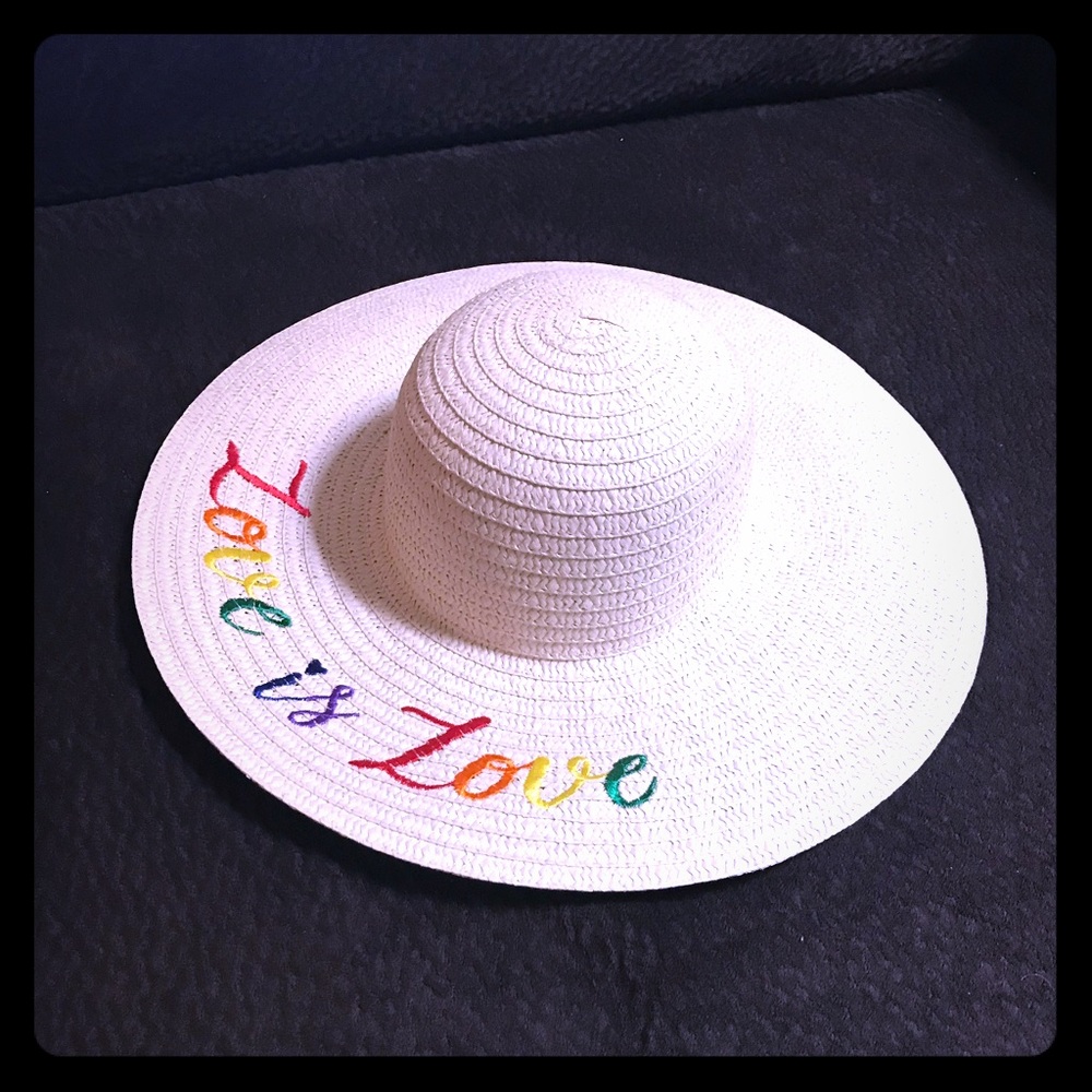 Love is love sun hat